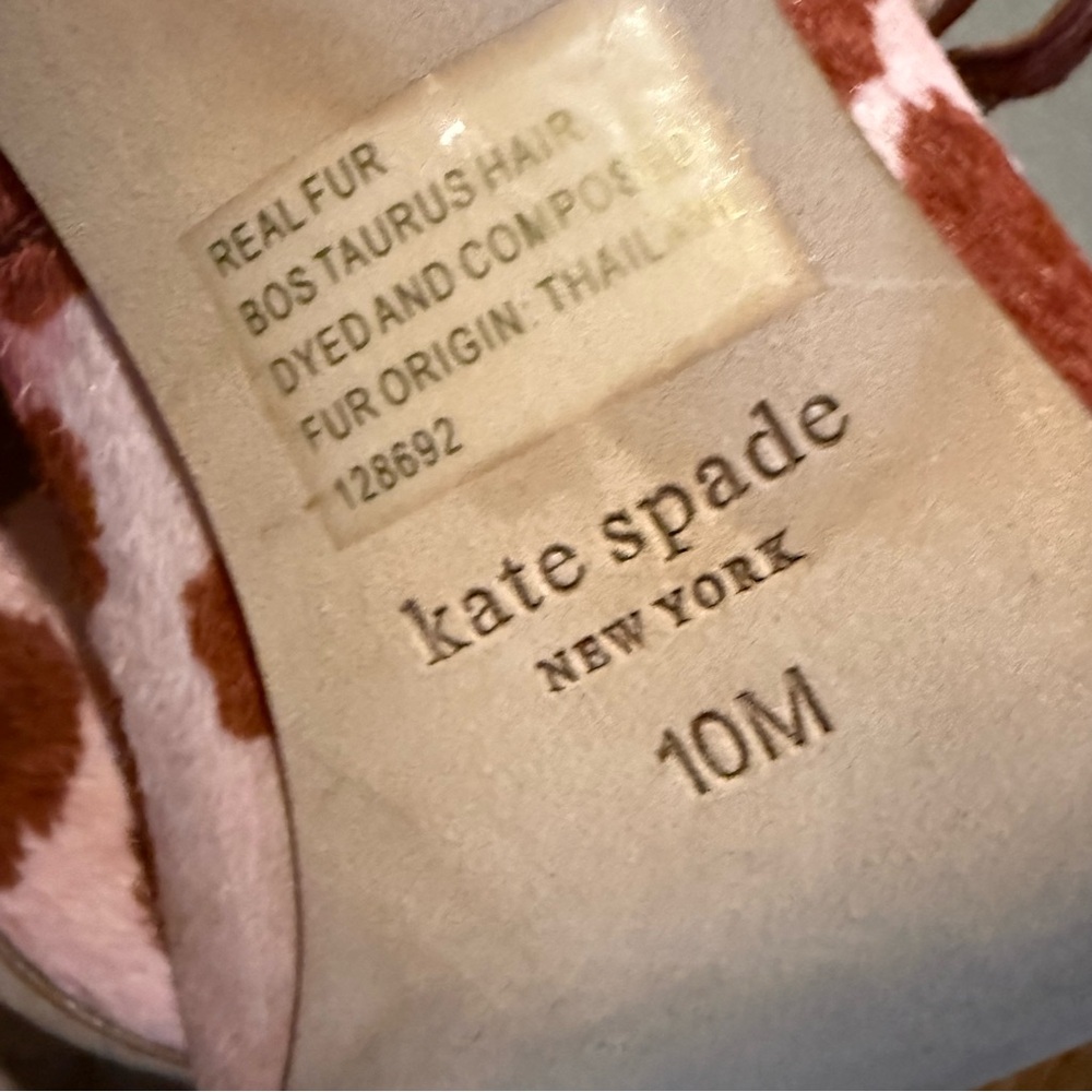 NEW Kate Spade Victorina Pump Light Pink Leopard 10 - Picture 6 of 6